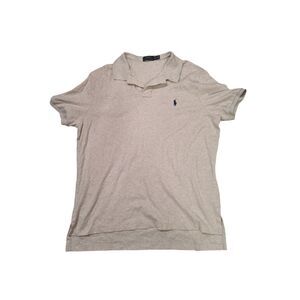 Men's Polo Ralph Lauren Cream Polo Size XXL